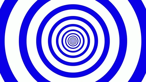 Blue and white seamless looping tunnel animation background Stock Footage 296684269