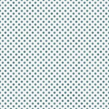 Blue and white small polka dots pattern repeat background Illustrazione stock