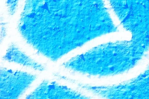 Blue and white sprayed wall texture Stock Photos