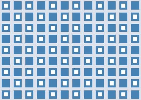 Blue and White Square Grid Pattern Motion Background Stock Illustration
