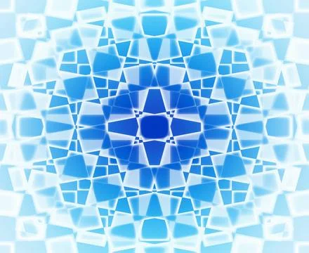 Blue and white star pattern Blue and white star pattern background fading ... Stock Photos