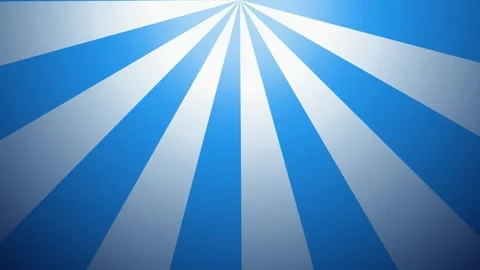 Blue and white sunburst rotating seamless loop motion background Stock Footage 345394006