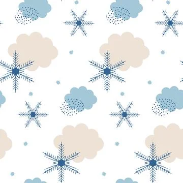 Snowflakes Illustrations ~ Stock Snowflakes Vectors