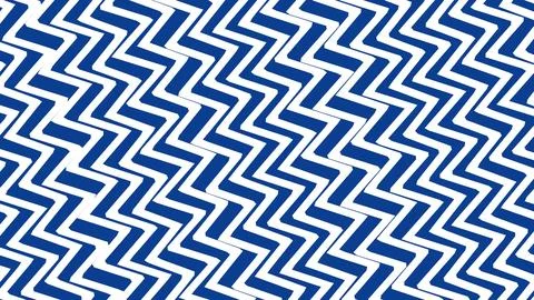 Blue and white zigzag pattern filling the frame with a bold, geometric design 스톡 일러스트