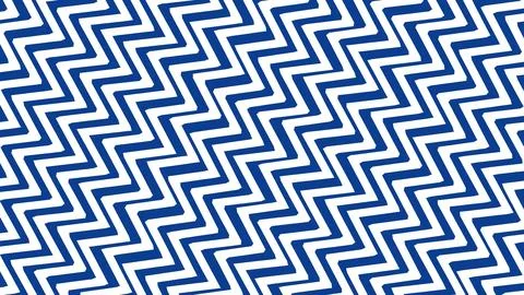 Blue and white zigzag pattern filling the frame with a bold geometric design  Stock Illustration