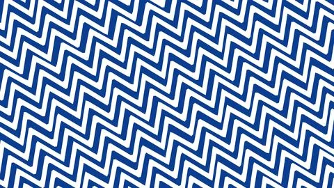 Blue and white zigzag pattern filling the frame with a clean, repetitive geom Stock-Illustration