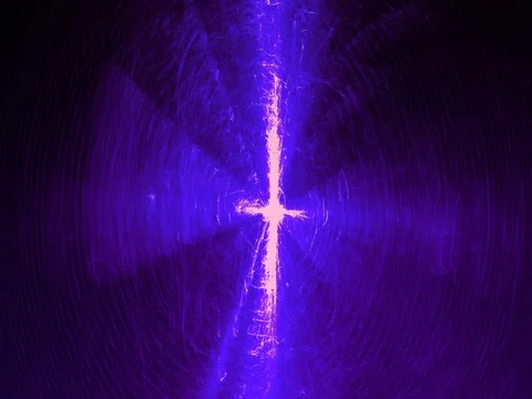 Blue And Yellow Abstract Patterns Lines Curves Particles Stock Footage 75658368