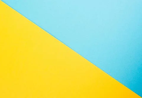 Blue and yellow colored background, copy space for text, template イラスト素材