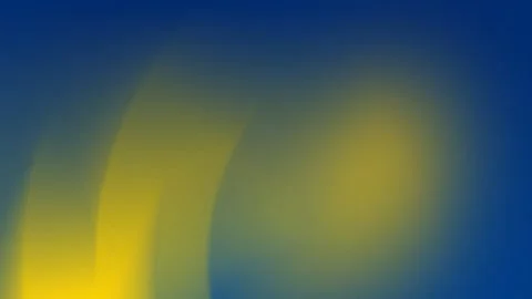 Blue and yellow gradient with soft transitions in a seamless loop 4K. Stockbeeldmateriaal 309058827
