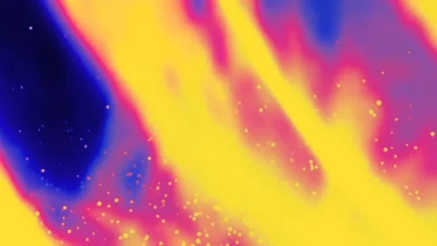 Blue And Yellow Romantic Background Animation  Video stock 234090923