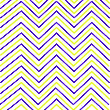 Blue and yellow wavy pattern Stock Illustration