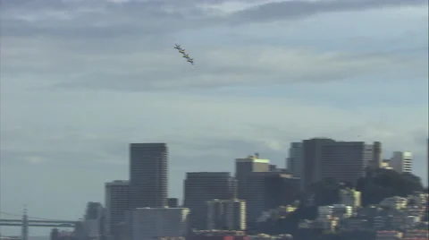 Blue Angels - Diamond 360 Stockbeeldmateriaal 58850469