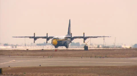 Blue Angels Fat Albert Vídeo Stock 33602338