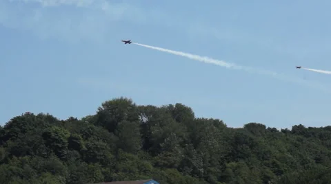 Blue Angels Flyby Stockbeeldmateriaal 44237339