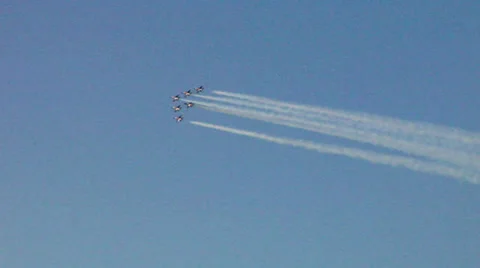 Blue Angels Video stock 38880091