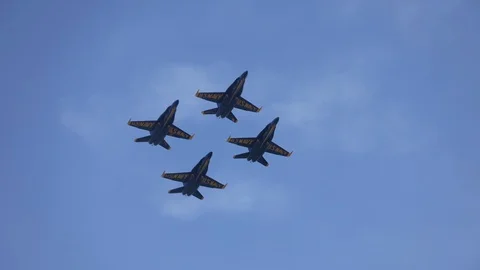 Blue Angels Stock Footage 129258889