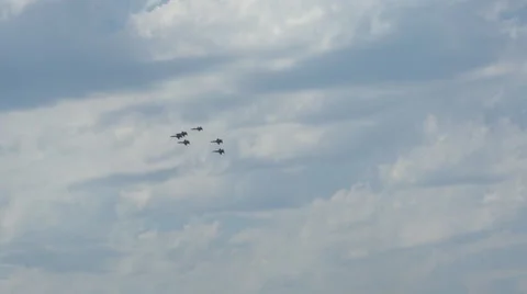 Blue Angels Form up Stockbeeldmateriaal 44235607