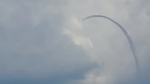 Blue Angels Loop Stock Footage 44236343