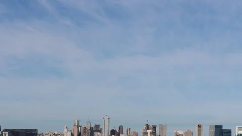 Blue Angels (US Navy), flying over San Francisco Stock Footage 287900775
