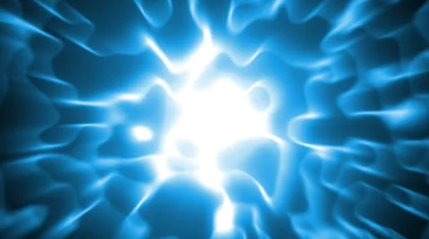 Blue animated abstract waves Stock Footage 27167499