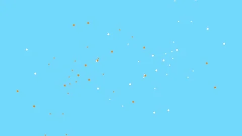 Blue Animated Particle Background Soft Floating Dots Motion Loop Video stock 336101360