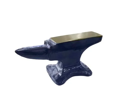Blue anvil Stock Photos