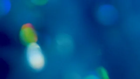 Blue / Aqua / Green glitter / sparkle bubble balls bokeh light background Stock Footage 124976735