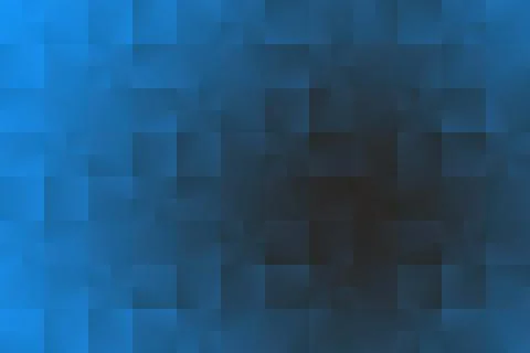 Blue area with a gradient divided by squares. Stock Photos