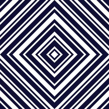 Blue Argyle Diagonal Stripes seamless pattern background Stock Illustration