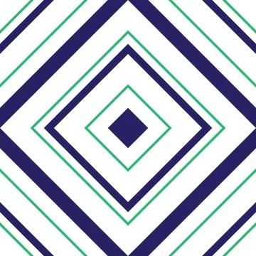 Blue Argyle Diagonal Stripes seamless pattern background Illustrazione stock