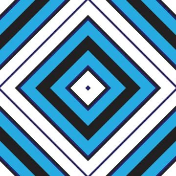 Blue Argyle Diagonal Stripes seamless pattern background Illustrazione stock