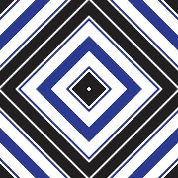 Blue Argyle Diagonal Stripes seamless pattern background 스톡 일러스트