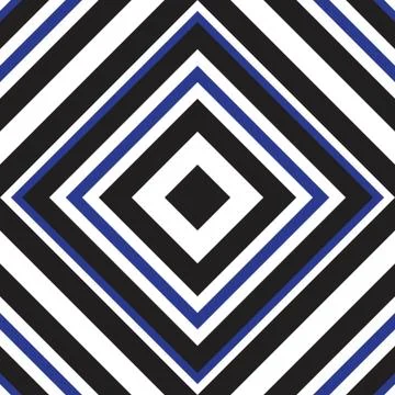 Blue Argyle Diagonal Stripes seamless pattern background Illustrazione stock