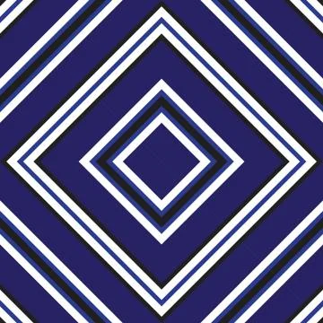Blue Argyle Diagonal Stripes seamless pattern background 스톡 일러스트