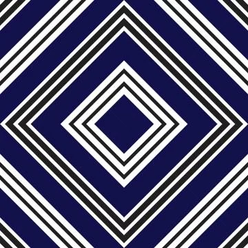 Blue Argyle Diagonal Stripes seamless pattern background イラスト素材