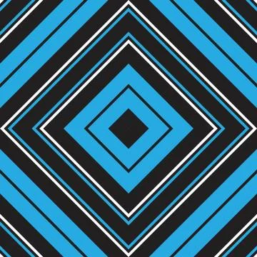 Blue Argyle Diagonal Stripes seamless pattern background 스톡 일러스트
