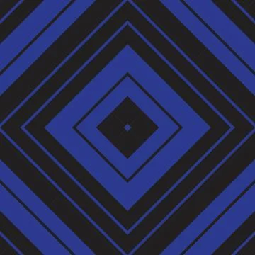 Blue Argyle Diagonal Stripes seamless pattern background Stock Illustration