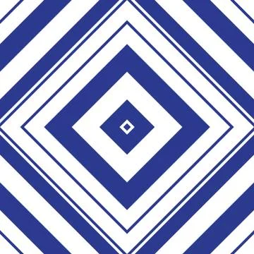 Blue Argyle Diagonal Stripes seamless pattern background Illustrazione stock