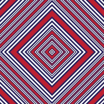 Blue Argyle Diagonal Stripes seamless pattern background Stock Illustration