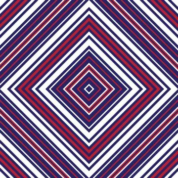 Blue Argyle Diagonal Stripes seamless pattern background Illustrazione stock