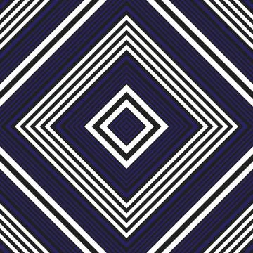 Blue Argyle Diagonal Stripes seamless pattern background Illustrazione stock