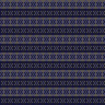 Blue Argyle Fair Isle Seamless Pattern Design Illustrazione stock