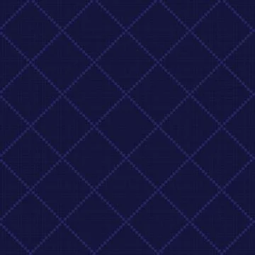 Blue Argyle Fair Isle Seamless Pattern Design Illustrazione stock