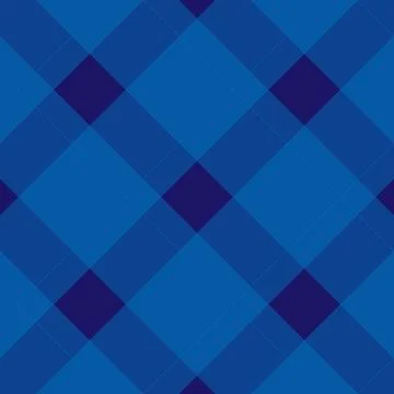 Blue argyle pattern fabric texture background Stock Illustration
