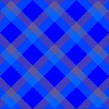 Blue argyle pattern with purple accents Stock Illustration