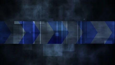 Blue arrow lowerthirds Stock Footage 97052300