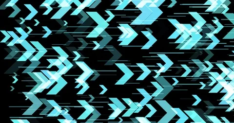 Blue Arrows Stock Footage 113900290