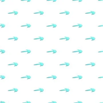 Blue arrows pointing right seamless pattern background イラスト素材