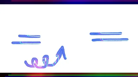 Blue arrows on a white background. Directional signs Video stock 332676955