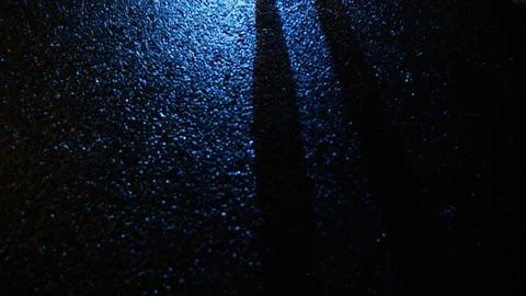 Blue asphalt Stock Photos